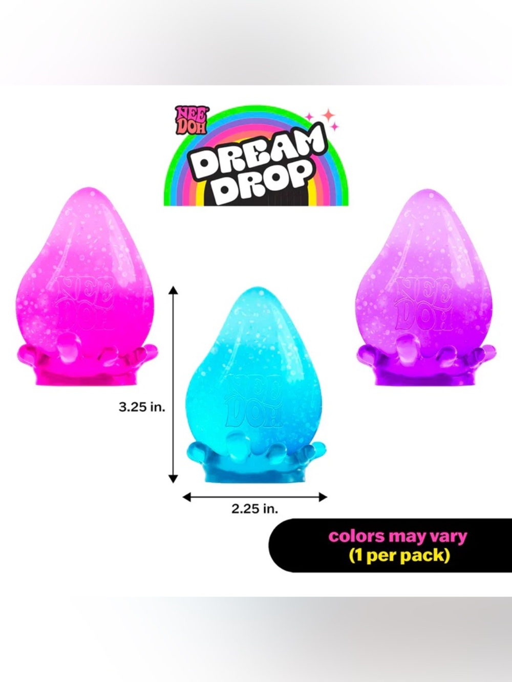 New Authentic Nee Doh Dream Drop NeeDoh Squishy - Picture 2 of 2